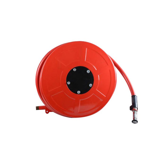 Carrete de manguera de fuego automático