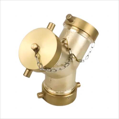 2-Way Brass Hose Connector